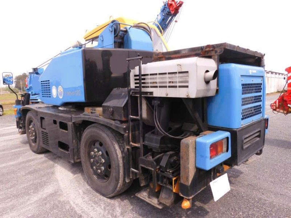 Bán Cẩu bánh lốp 12 tấn Tadano nhập Nhật đời 2004, Model GR-120NL-1,