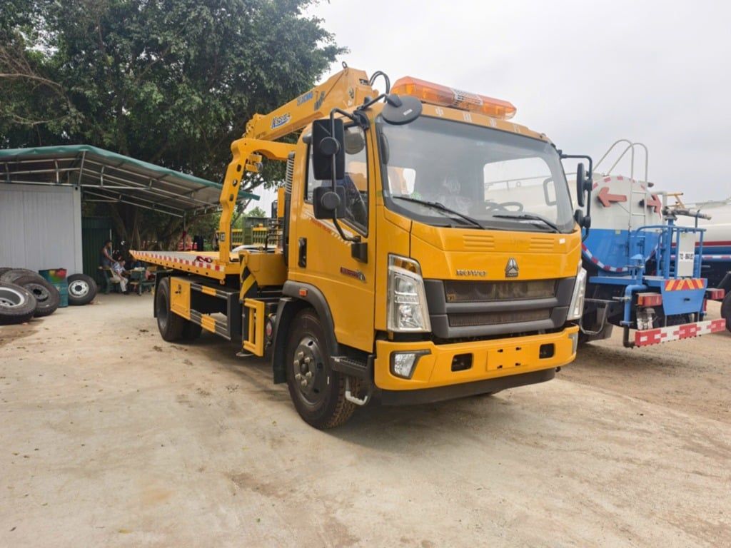 ứng dụng xe cứu hộ 3 chức năng Howo