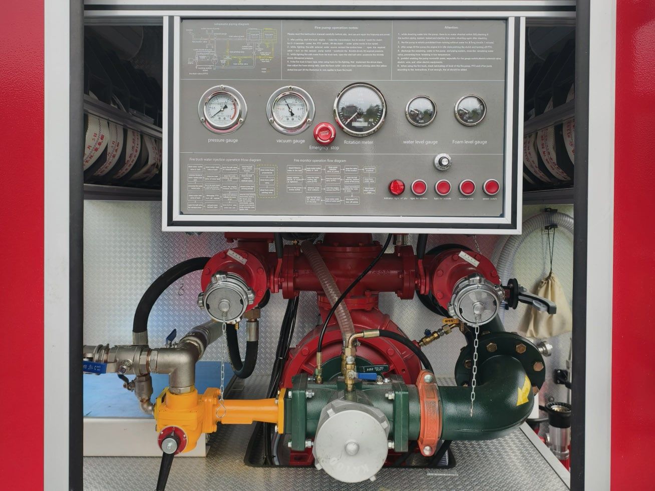 Bơm CB10/30-XZ xe chữa cháy 2500L Dongfeng – lưu lượng 30 l/s tại 1,0 MPa