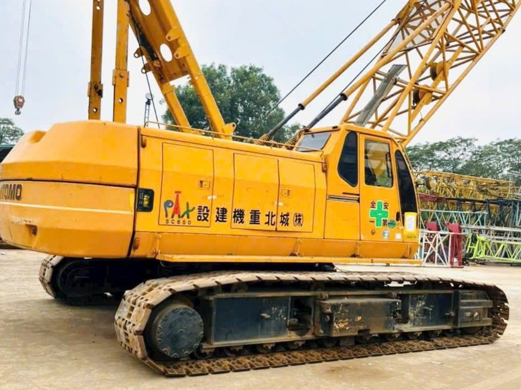 cần cẩu Sumitomo SC650-2 cũ đời 1995 thực tế tại Vietnhatcorp