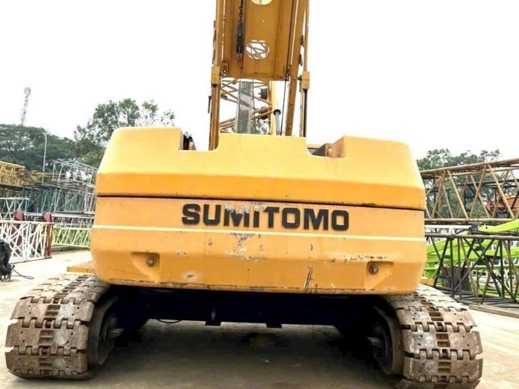 cần cẩu Sumitomo SC650-2 cũ đời 1995 thực tế tại Vietnhatcorp
