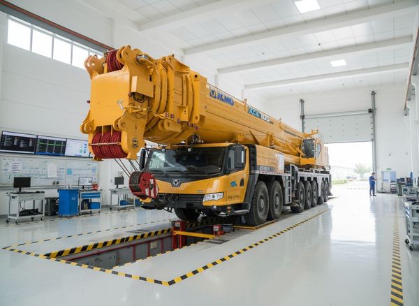 Xe cẩu bánh lốp 700 tấn XCMG XCA700