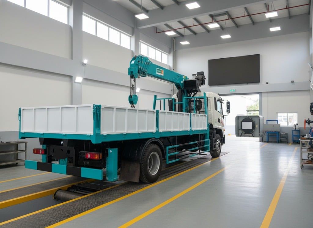Cẩu Hyundai HLC-7016  6 tấn