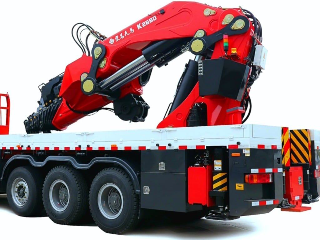 công nghệ trên cẩu Sunhunk 60 tấn