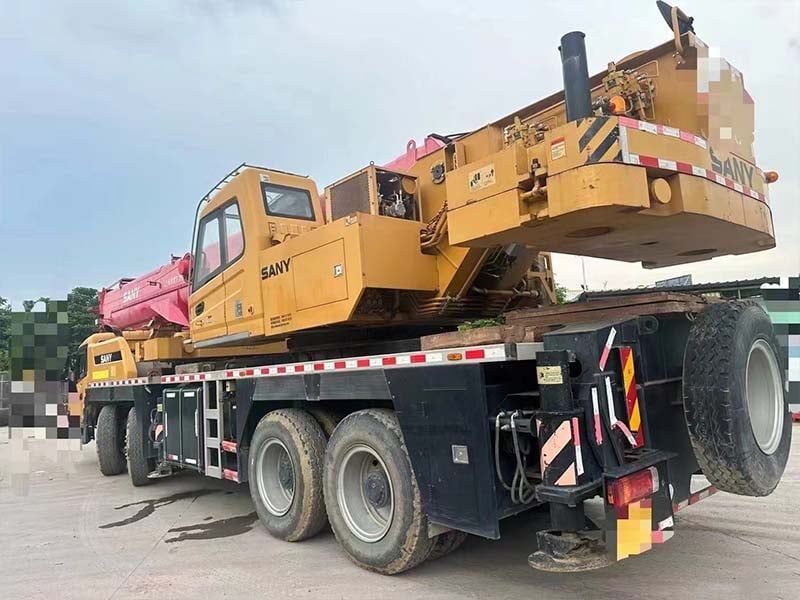 Thông số Cẩu Bánh Lốp Sany STC550T 55 Tấn đời  2019