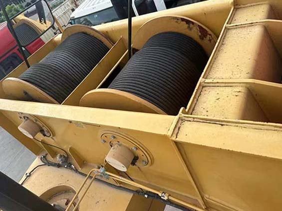 Tời Cẩu Bánh Lốp Sany STC550T 55 Tấn đời  2019
