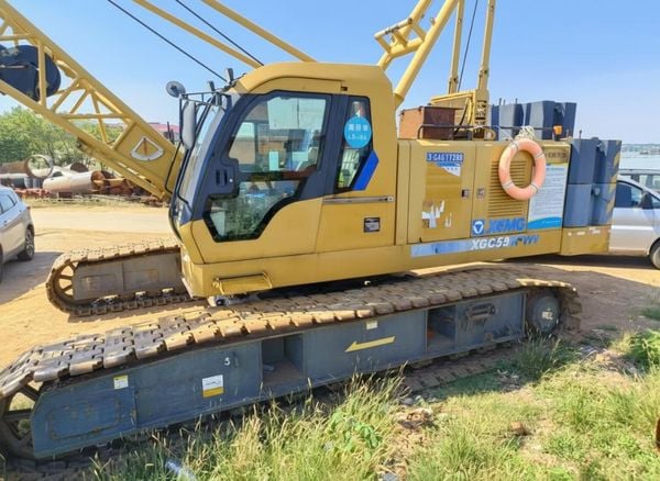 Cẩu Bánh Xích Cũ 55 Tấn XCMG XGC55 2019