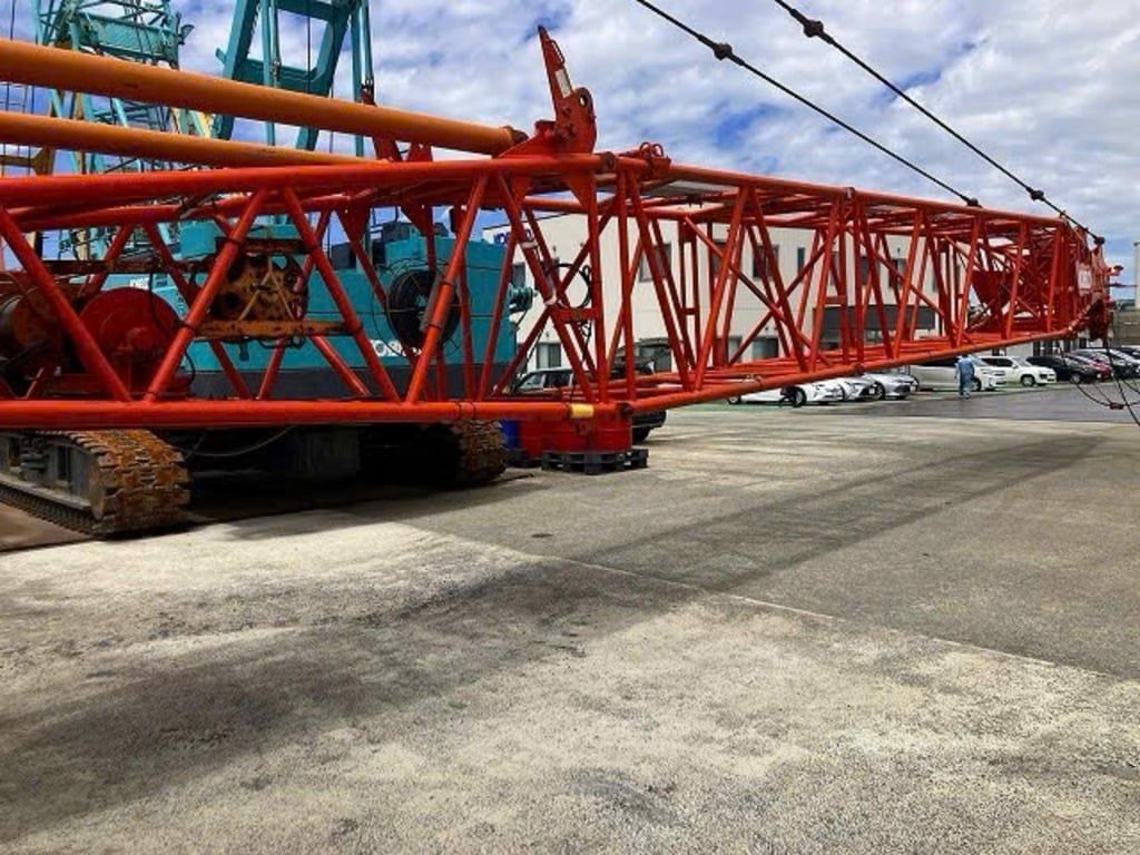HÌnh thực tế Cẩu xích 70 tấn Kobelco 7070-1F Đời 2008 Nhập Nhật