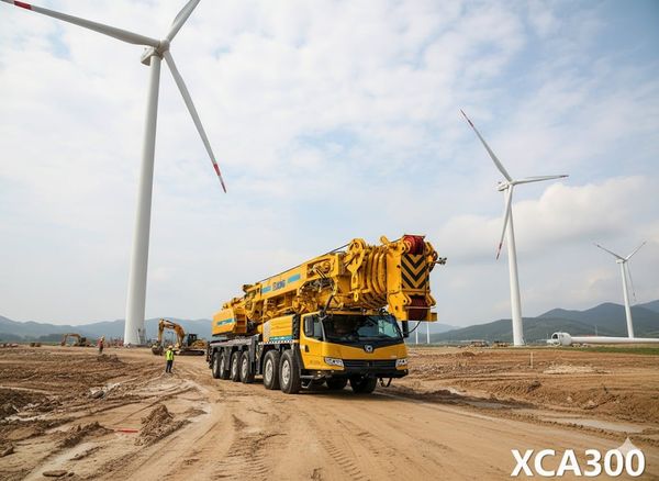 Xe Cẩu bánh lốp 300 tấn XCMG XCA300H