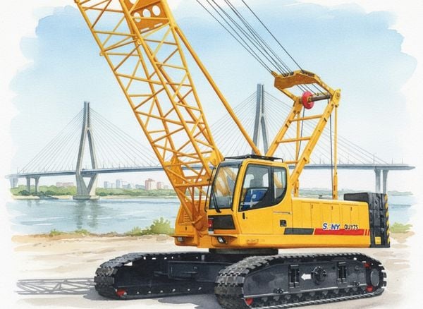 Cẩu bánh xích XCMG XGC150 150 tấn