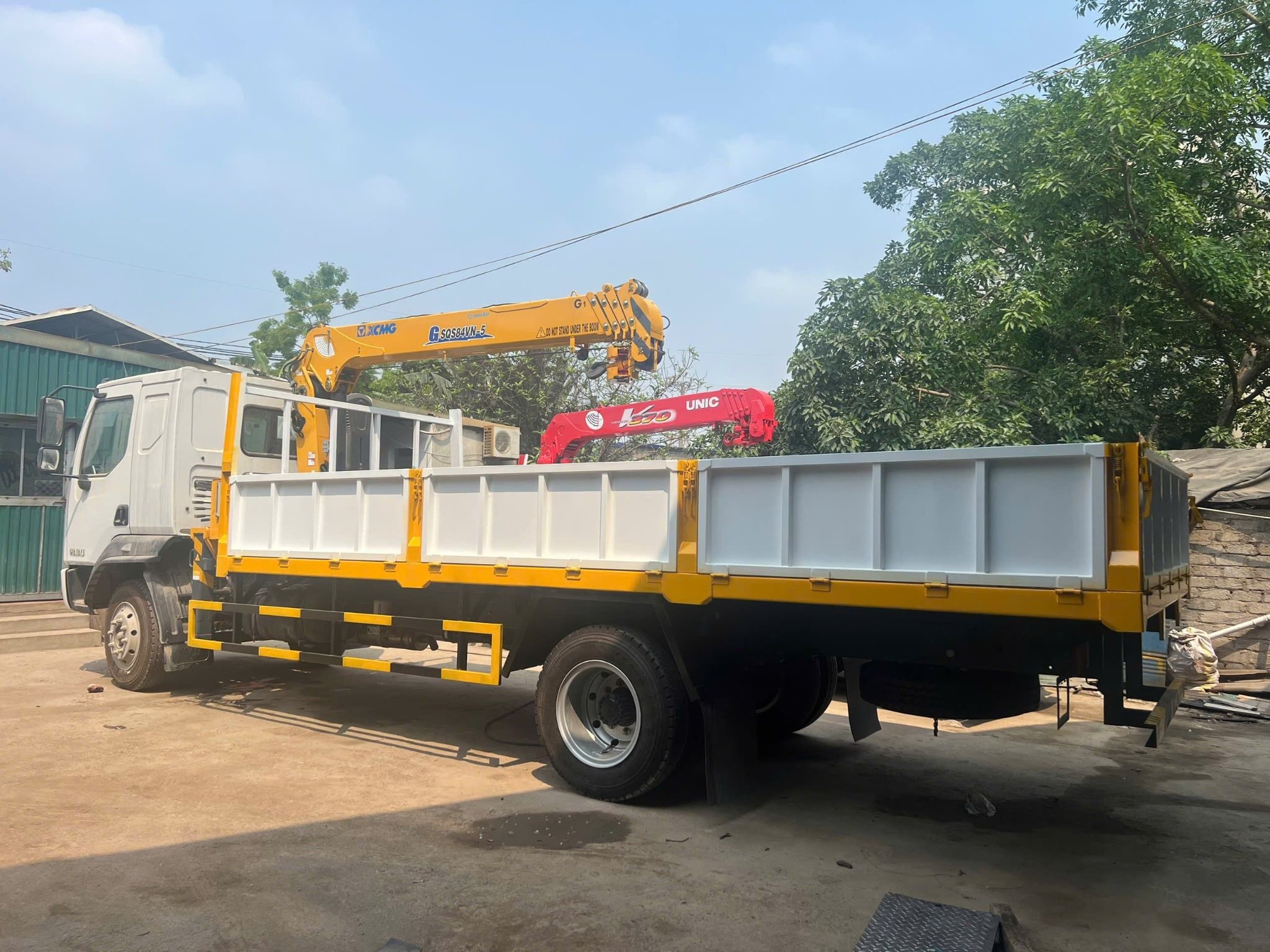 Cẩu XCMG thiết kế riêng cho Việt Nam: Mã cẩu GSQS84VN-5