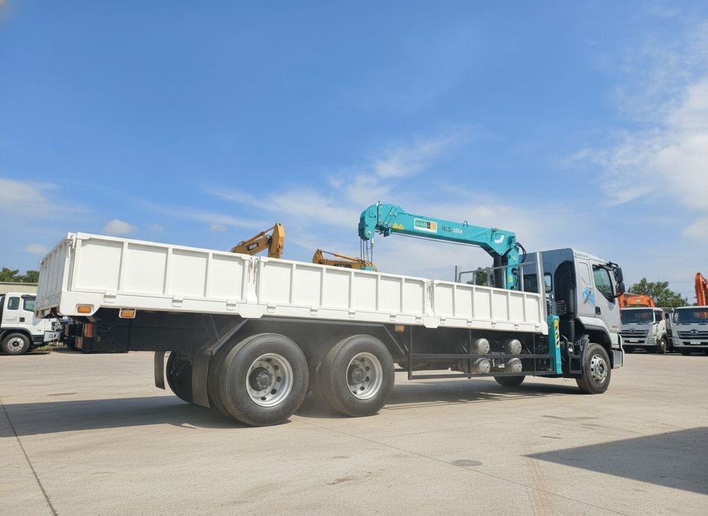Chenglong 3 Chân Cẩu Hyundai Everdigm HLC5014 5 Tấn 4 đốt