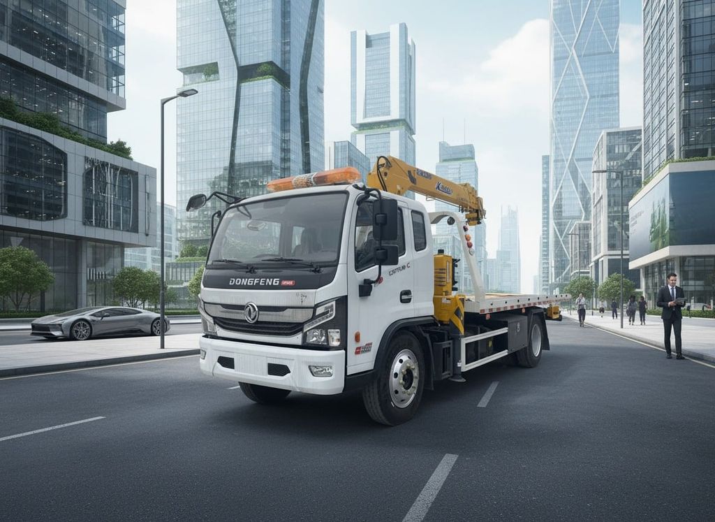 Bán xe cứu hộ 3 chức năng Dongfeng sàn trượt càng kéo gắn cẩu