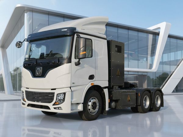 Xe đầu kéo điện XCMG EX700S với thiết kế khí động học