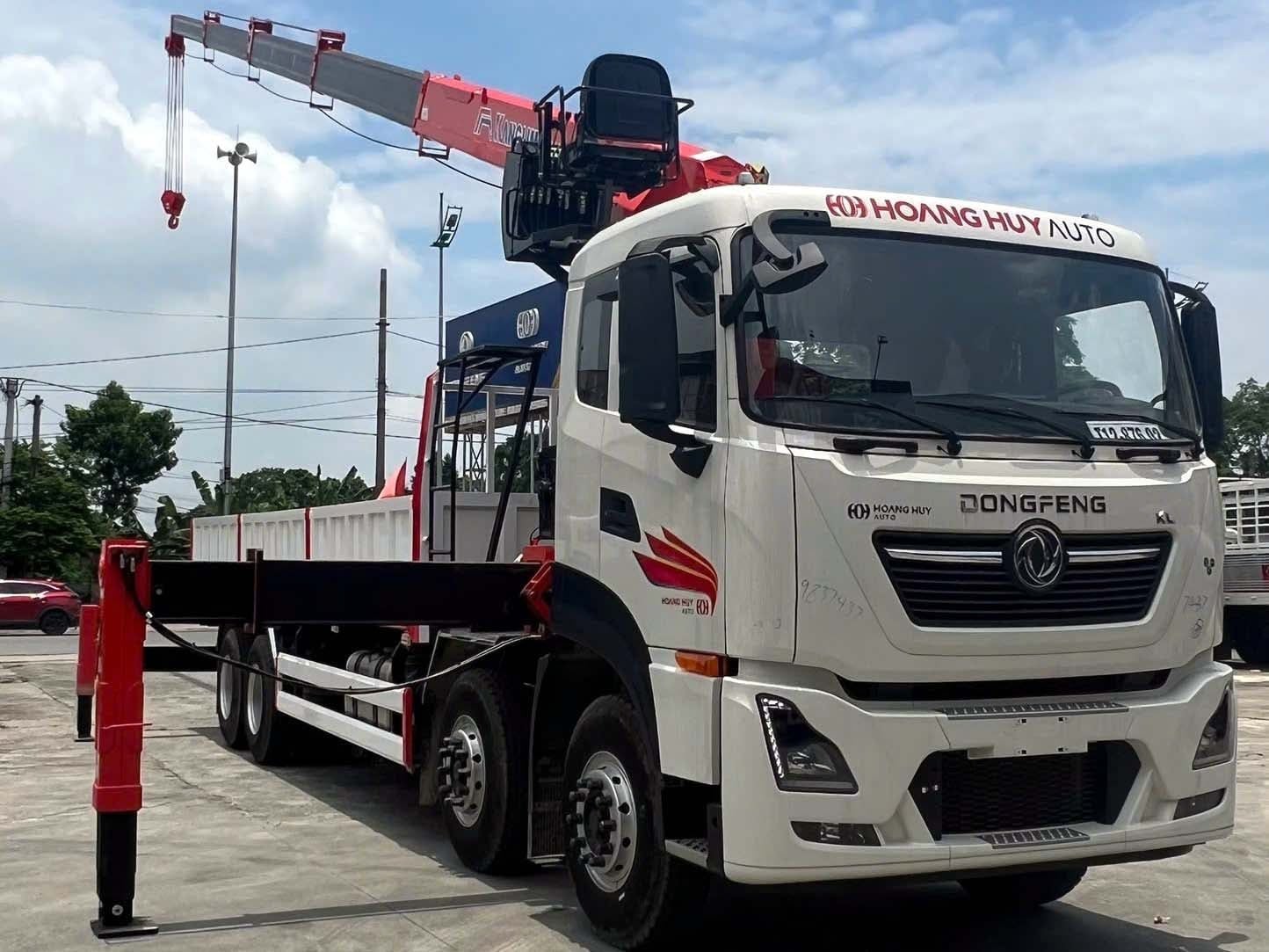 Xe cẩu láp cho Vingroup