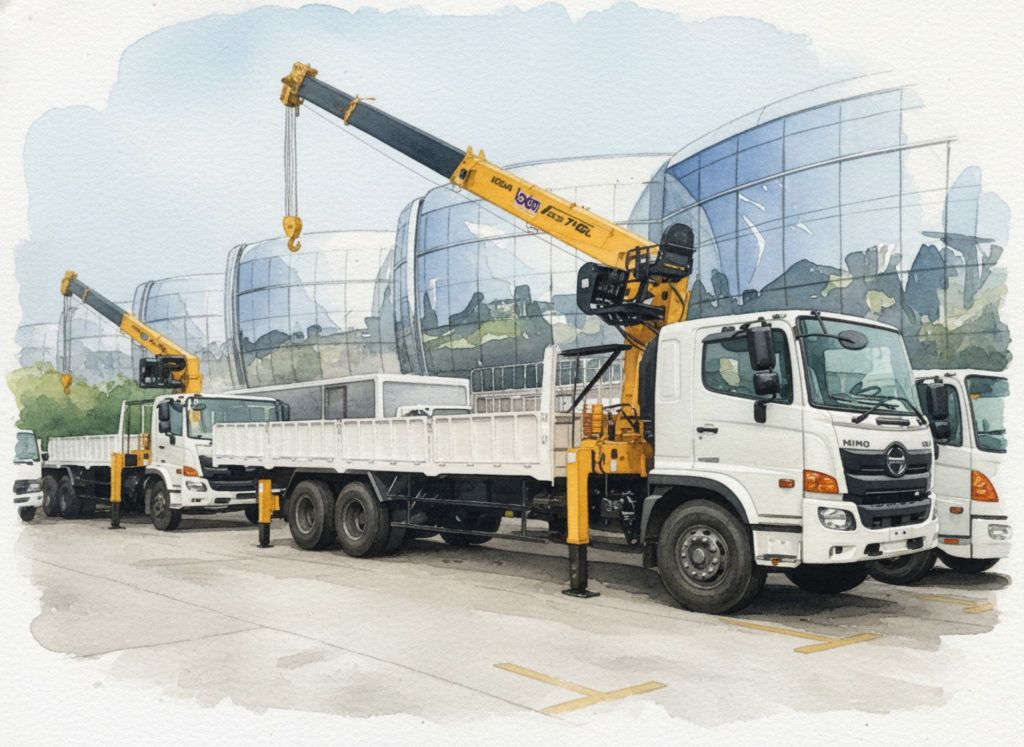 Hino FL8JW Gắn Cẩu Soosan 8 Tấn SCS746L