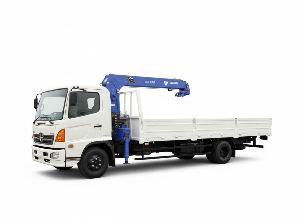Khám phá HINO FC9 E5 gắn cẩu Tadano 3 tấn TM-ZE306MH