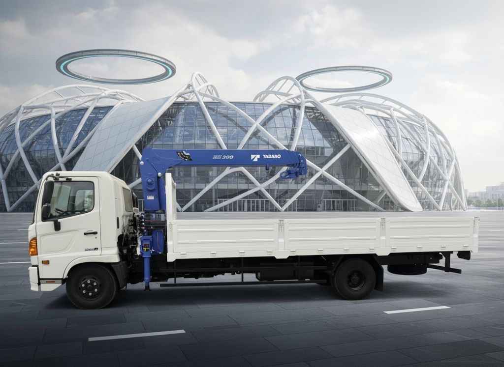 Tadano 3 tấn TM-ZE306MH gắn Hino FC9