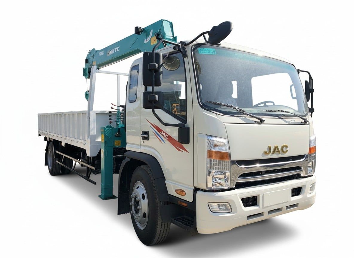 Xe tải gắn cẩu Hyundai Everdigm HLC-5014 5 tấn