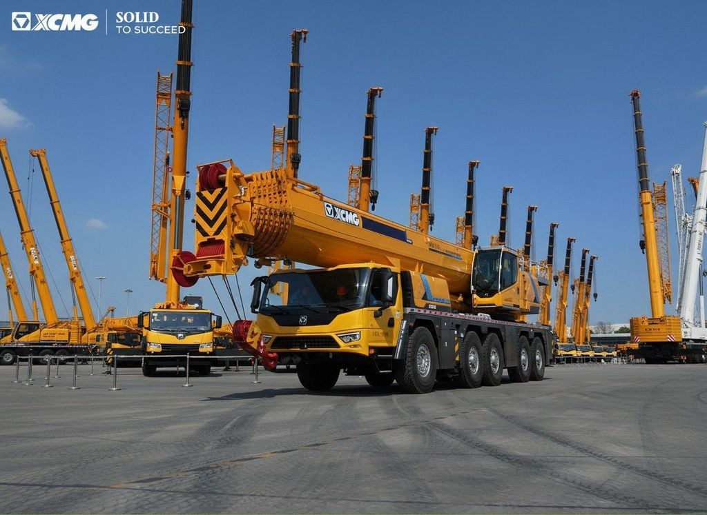 Cẩu cũ mới XCMG