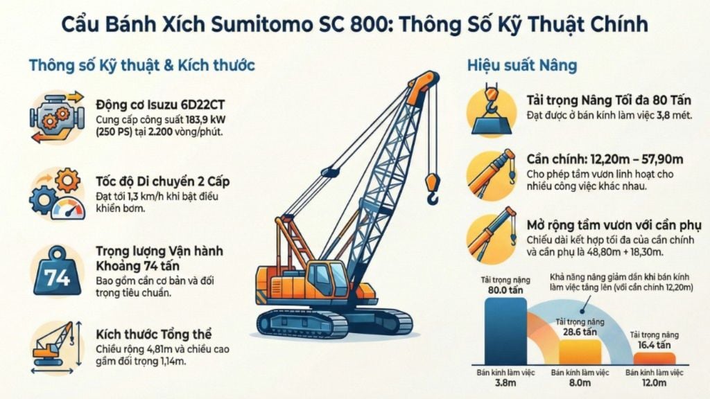 Catalogue xe cẩu xích