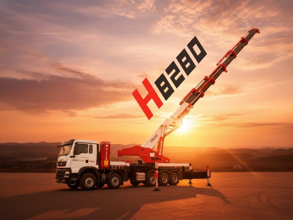 Cẩu gấp SUNHUNK H8280