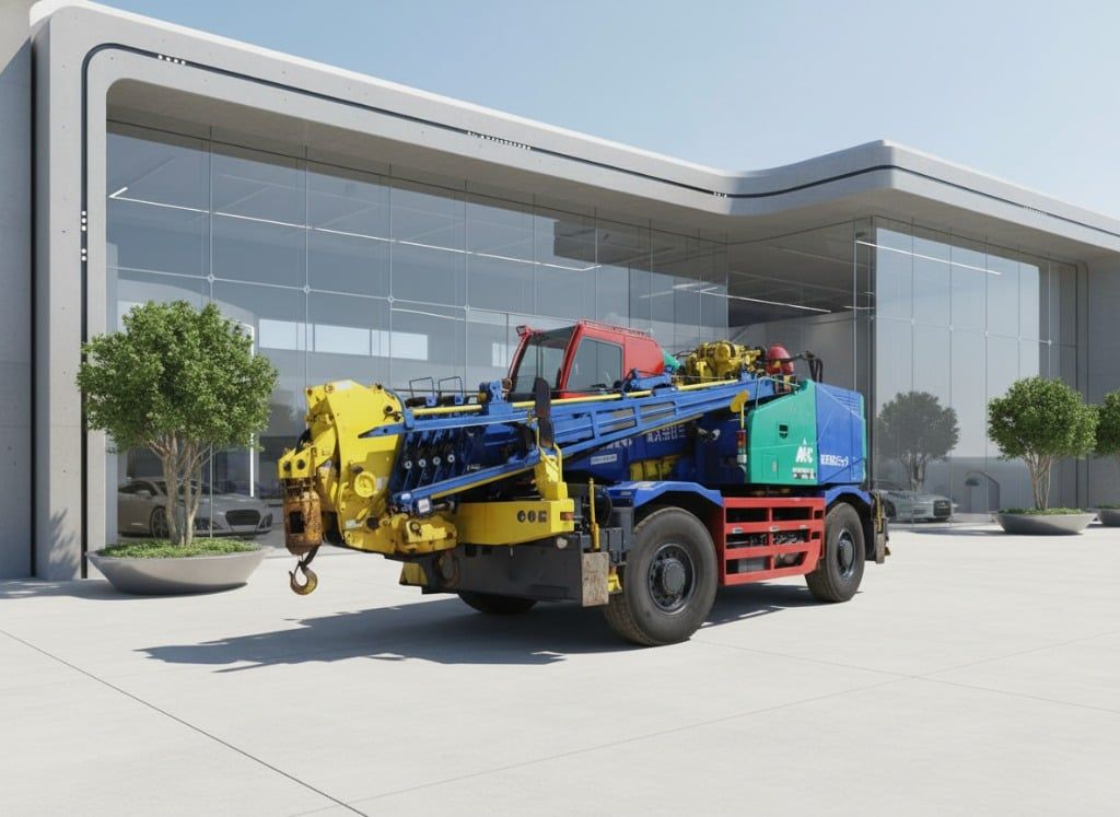 Giá Cẩu địa hình bánh lốp 25 tấn Kobelco RK250-8