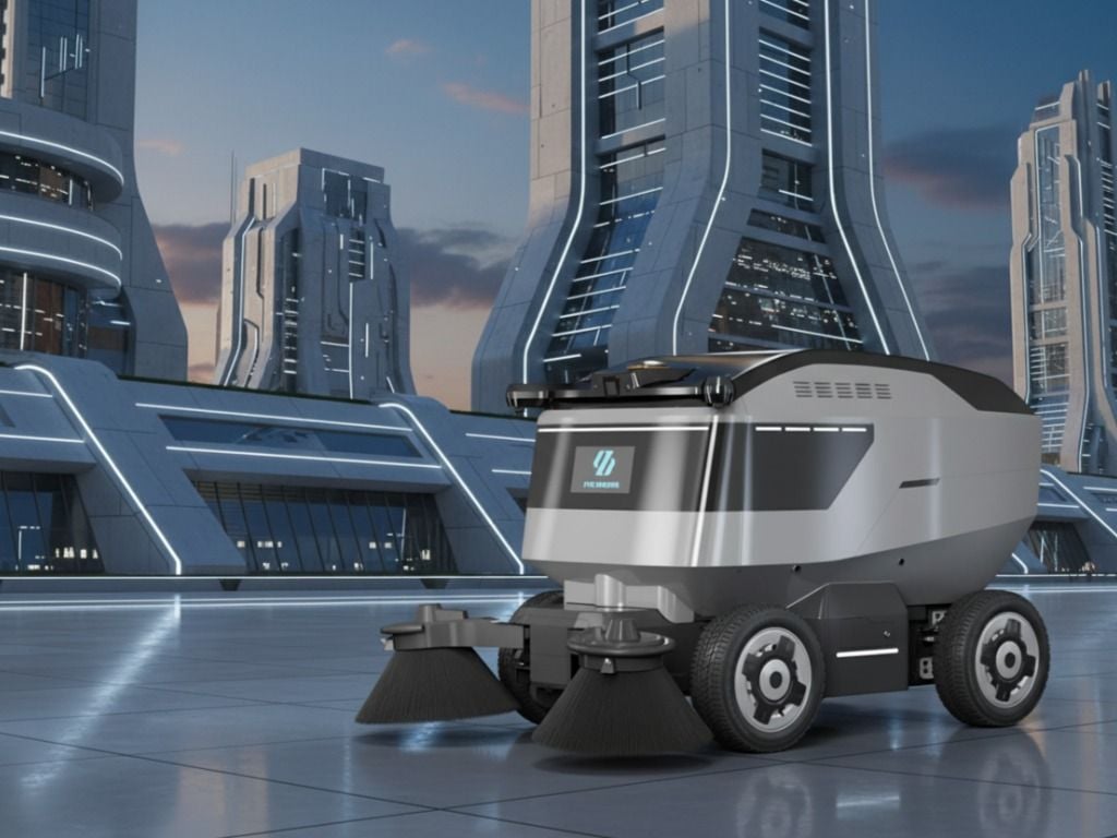 robot vệ sinh đô thị không người láI fULONGMA