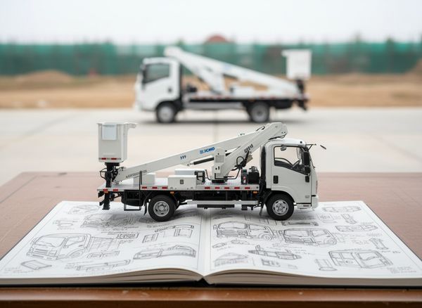 xe nâng người 18 m xcmg GKS18