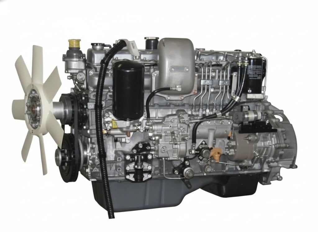 Động cơ Mitsubishi 6D16-TL Cẩu Kato 25 tấn