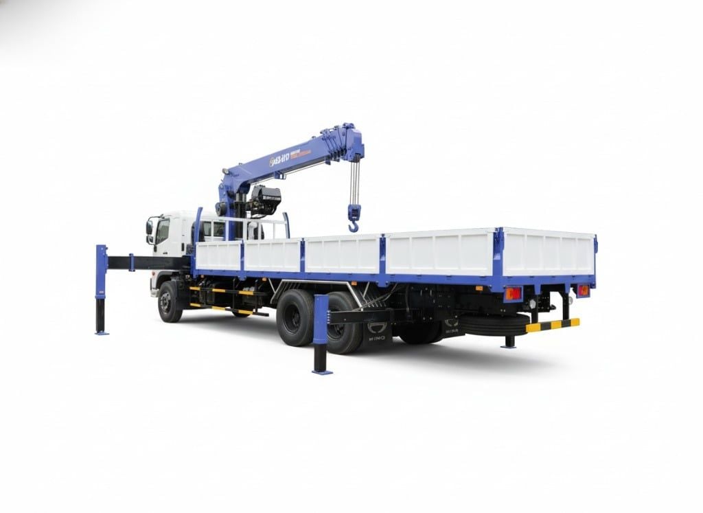 Cẩu 8 tấn Dongyang SS2036  gắn Hino FM8JW7A