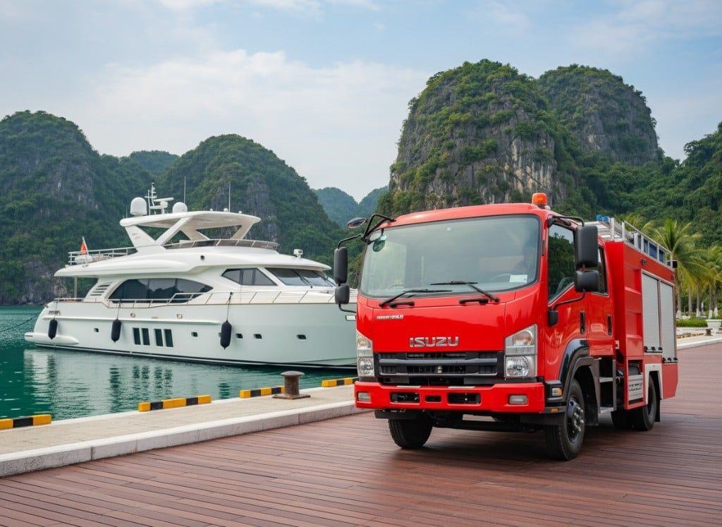 Mua xe chữa cháy Isuzu 4,2 khối tại Công ty Việt Nhật – tư vấn chuyên nghiệp