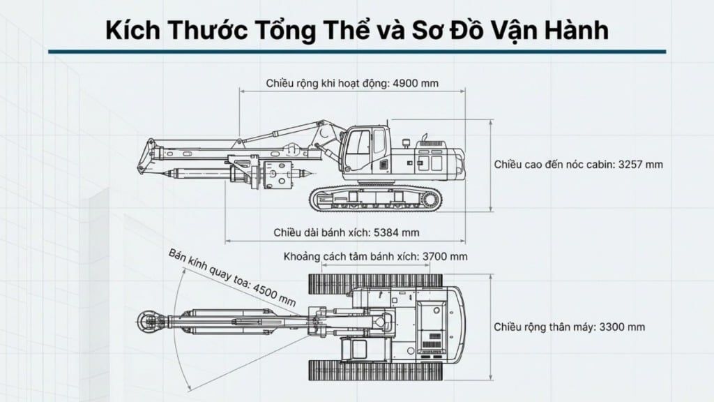 Thông số Khoan xi măng đất Nippon Sharyo DH608-120M đời 1991