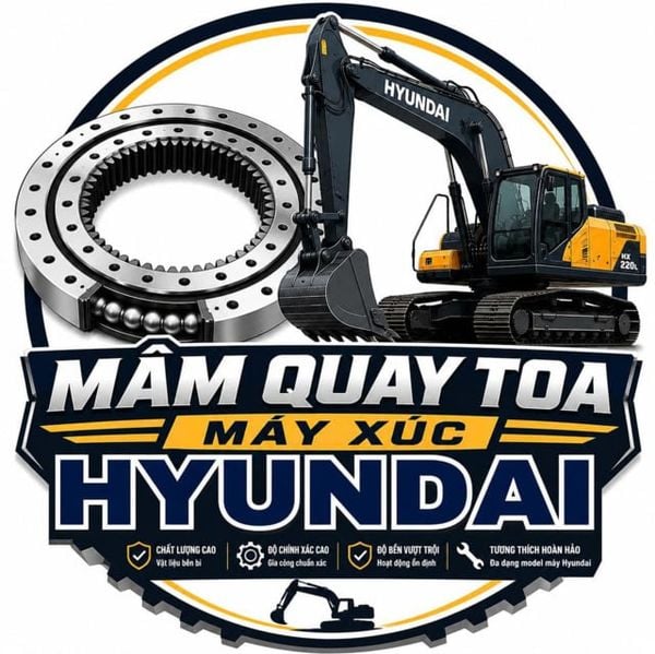 Mâm máy xúc Hyundai