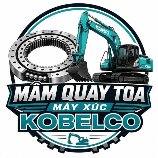 Mâm quay toa máy xúc Kobelco