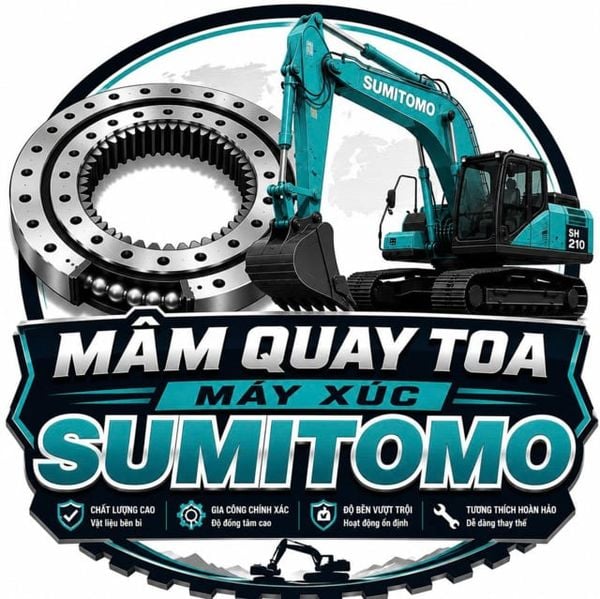 Mâm quay máy xúc Sumitomo
