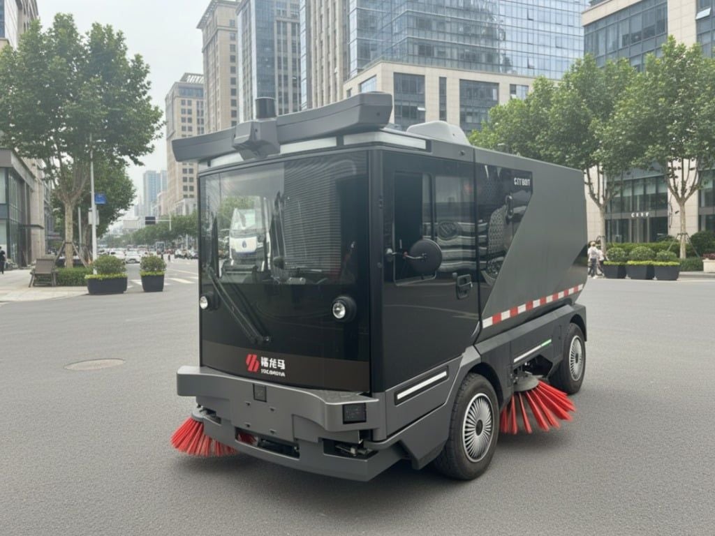 máy quét đường mini Fulongma FLMSD22C