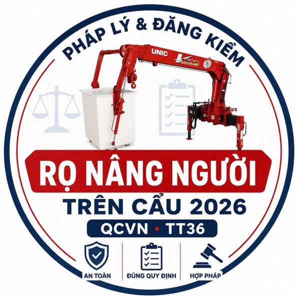 Pháp lý liên quan giỏ nâng người lắp xe tải