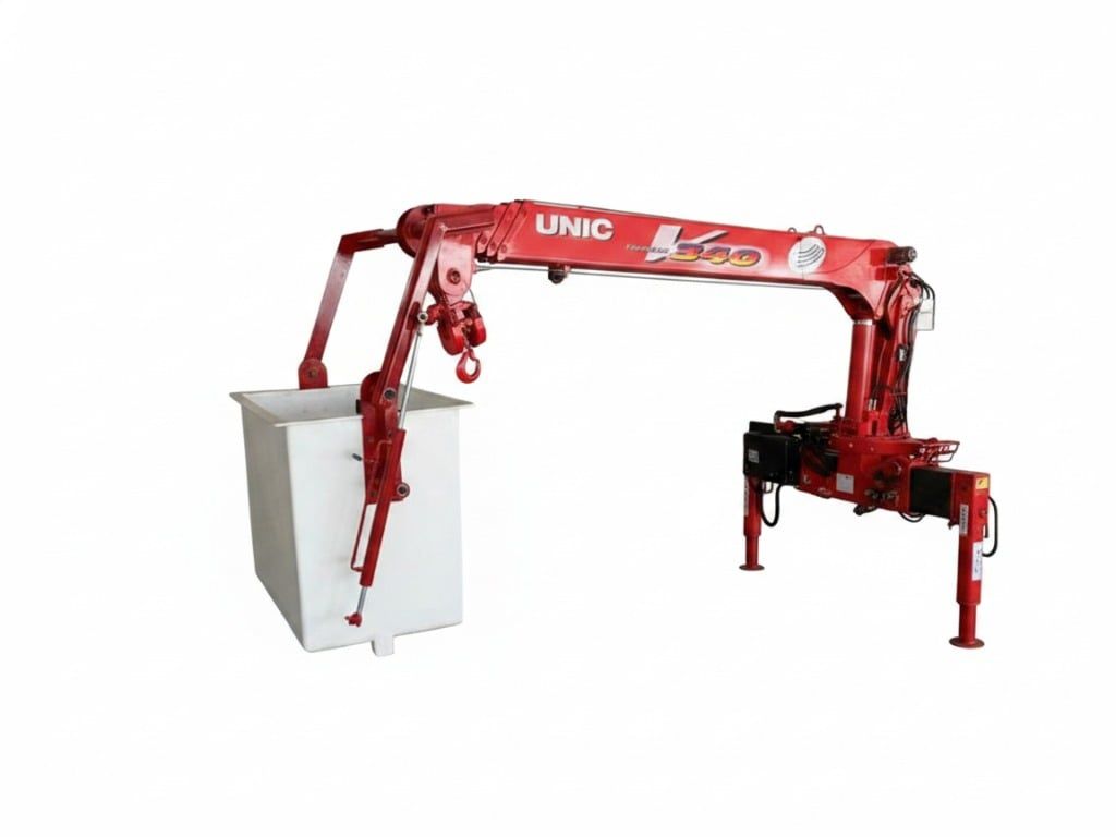 Lắp đặt giỏ Rổ nâng người Composite cho cẩu Nhật Unic, Tadano