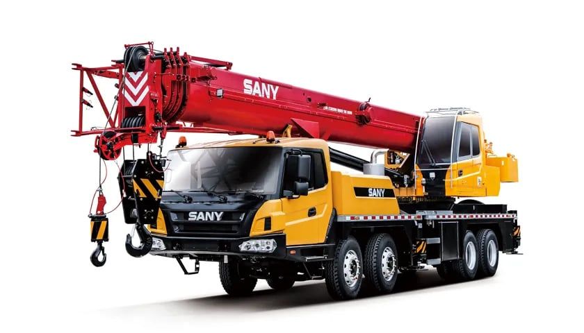 Cẩu lốp 55 tấn Sany STC55T đời 2019