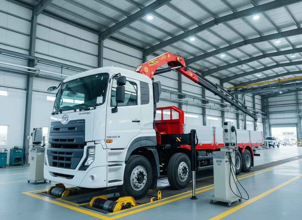 UD TRUCK gắn Palfinger 8 tấn PK18500