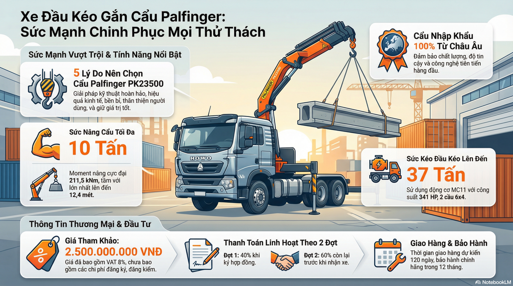 Catalogue xe tải gắn cẩu