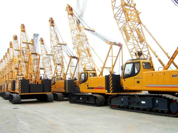 Cẩu bánh xích 75 tấn XCMG XCG75