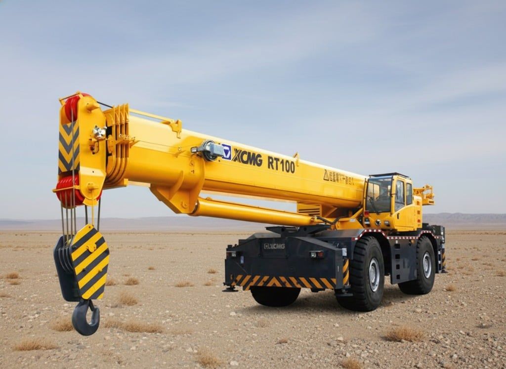 Xe Cẩu Địa Hình XCMG RT100 100 Tấn
