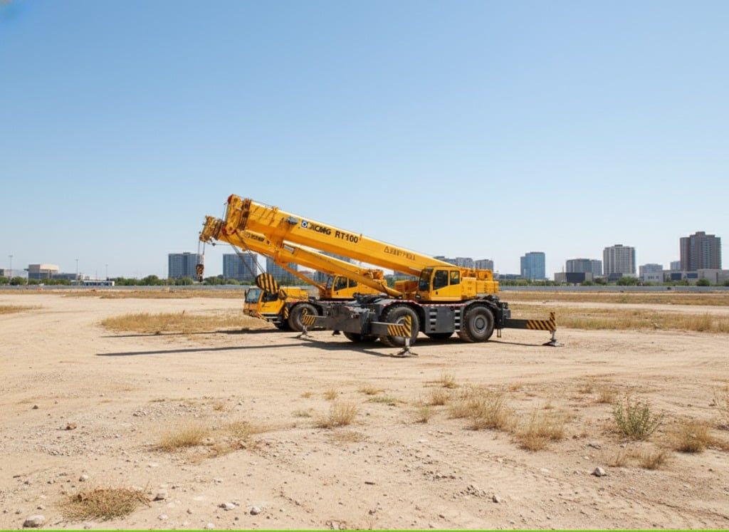 Xe Cẩu Địa Hình XCMG RT100 100 Tấn