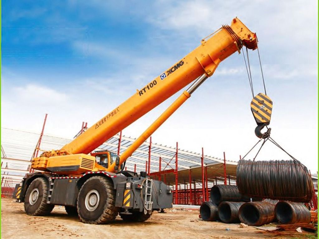 Xe Cẩu Địa Hình XCMG RT100 100 Tấn
