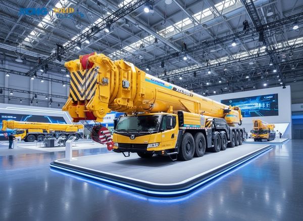xe cẩu bánh lốp 500 tấn XCMG