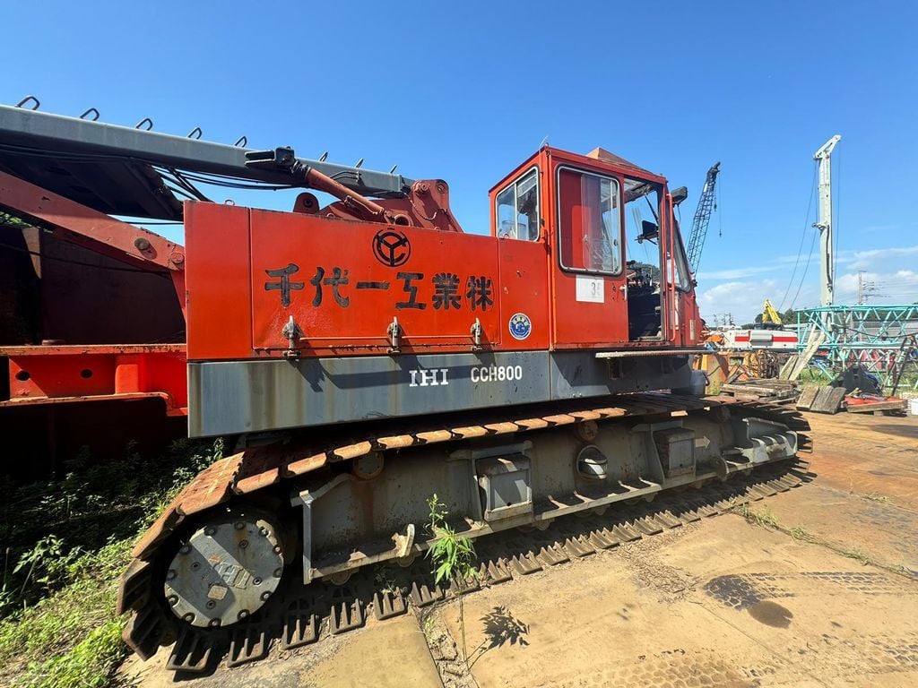 XE CẨU BÁNH XÍCH IHI CCH800 – 80 TẤN đời 1993