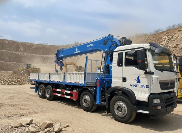 Thông số kỹ thuật xe tải gắn cẩu 20 tấn Howo XCMG