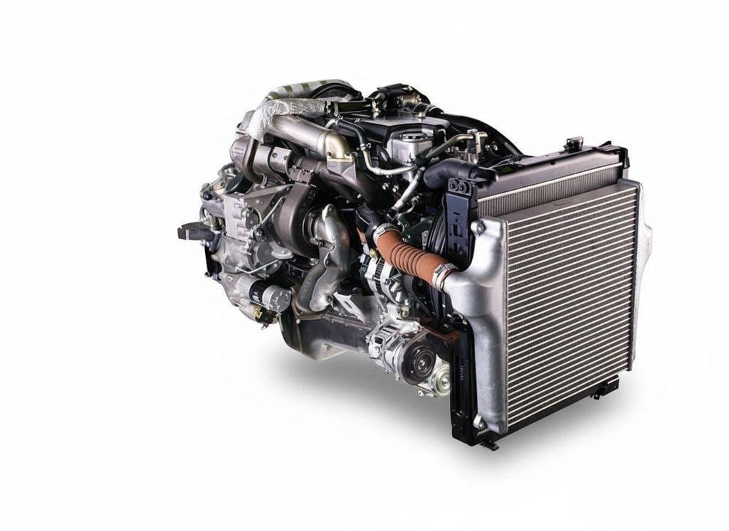 Động cơ Xe Chữa Cháy cứu hỏa 6 Khối Isuzu FVR34
